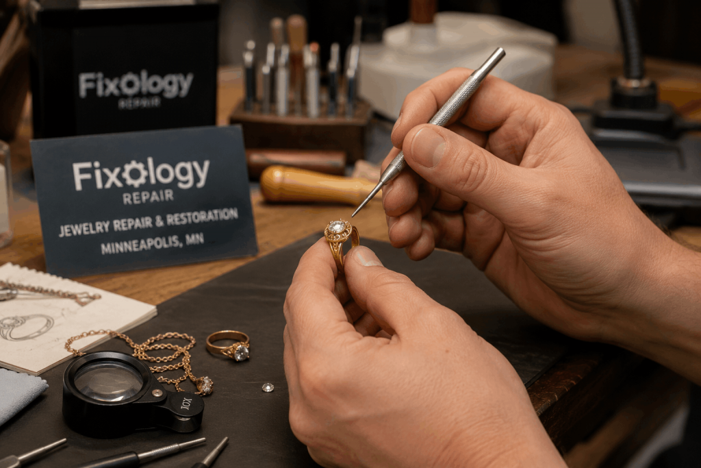 Jewelry repair Minneapolis MN heirloom restoration jpg