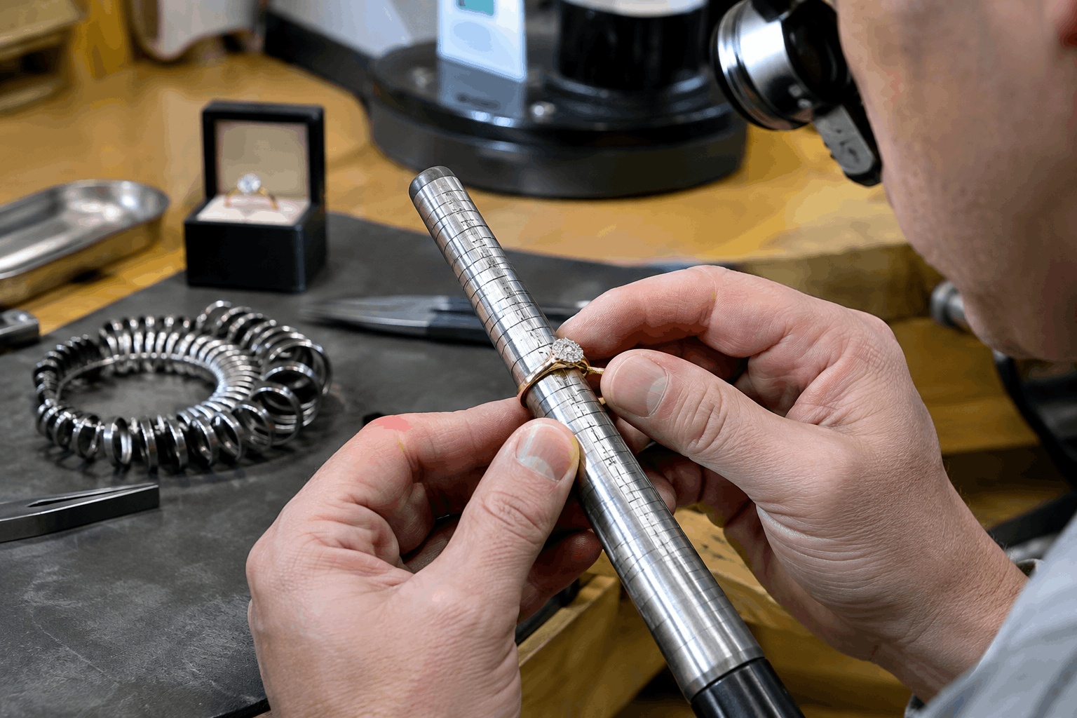 Professional ring resizing and prong serviceHD ()